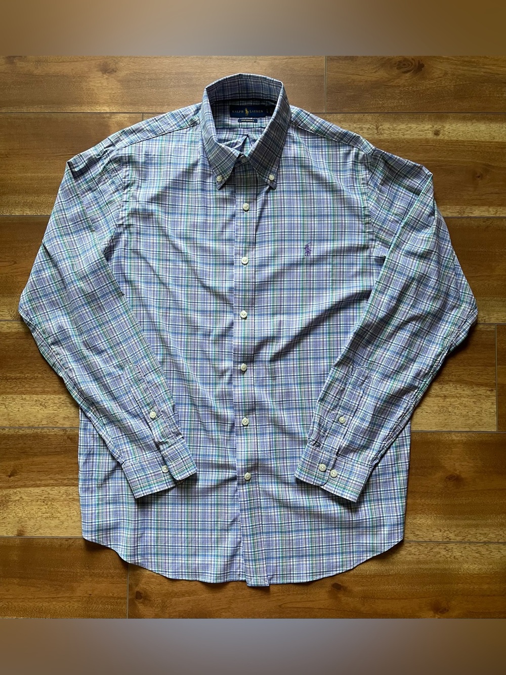Ralph Lauren Multicolor Performance Plaid Button-Down Shirt